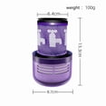 thumbnail image 4 of Pieza de Repuesto Filtro HEPA Compatible para Dy*son V12 Detect Slim Absolute Total Clean Aspiradora Inalámbrica Accesorios de Repuesto, 4 of 6