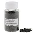 thumbnail image 4 of 1000 Pieces Copper Micro Ring Links Tubes Crimp Bead For Hair Extention Tool, 4 of 6