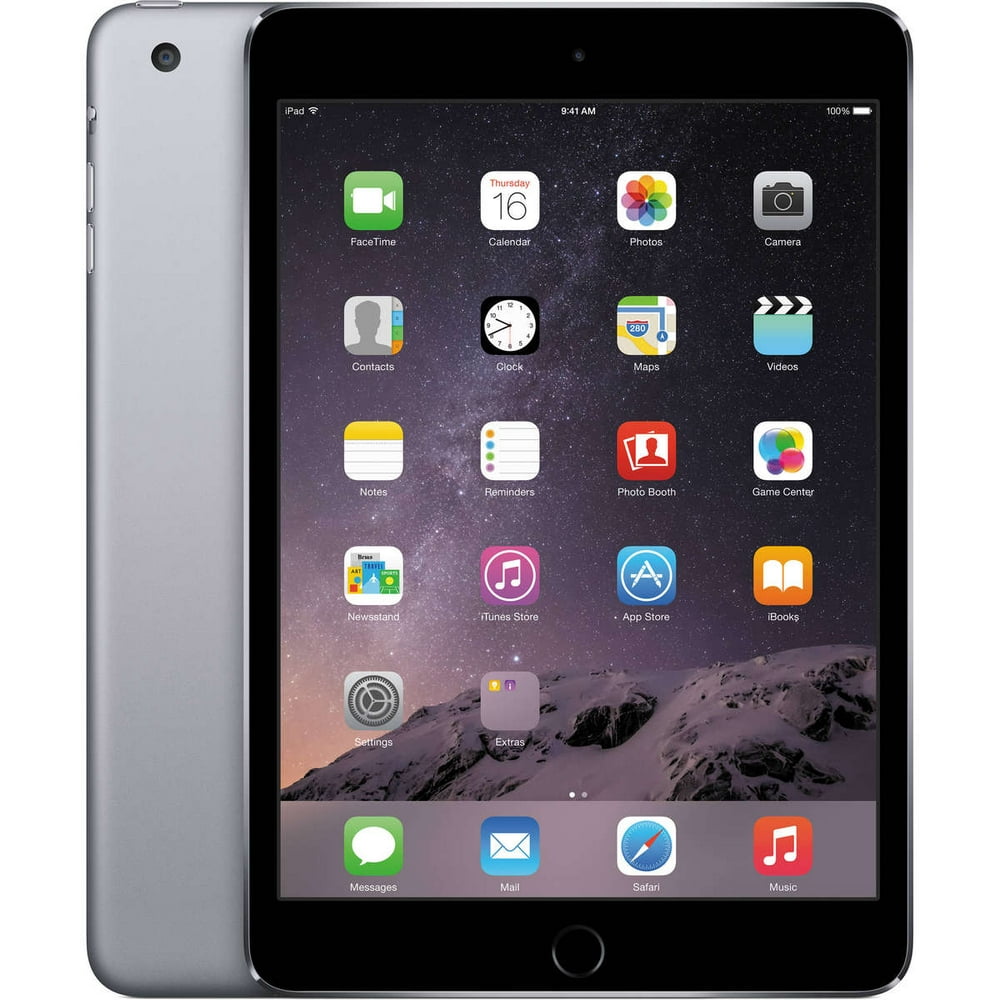 Apple iPad Mini 4 A1550 128GB GSM Unlocked Tablet-Space Gray (Pre-Owned