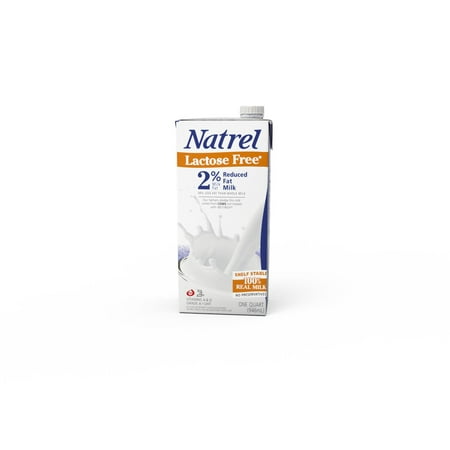 (4 pack) Natrel Reduced Fat 2% Lactose Free Milk, 32 fl