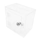 thumbnail image 5 of Buzón de sugerencias, transparente, buzón de postal con 2 llaves, caja de donación acrílica, organizador de almacenamiento para ,, 5 of 8