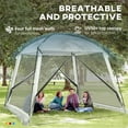 thumbnail image 6 of Outsunny 4-Person Screen Tent, Polyester, 118 inches, 6 of 9