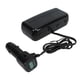 thumbnail image 5 of Cargador de coche con 3 enchufes y doble USB QC 3.0 con iluminación LED brillante de 1 a 3, universal para vehículos de 12 V a 24 V, 5 of 10