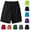 Black, variant on YUANxueke Womens Elastic Waist Shorts Casual Loose Quick Dry Moisture Wicking Shorts Lightweight Summer Athletic Workout Sport Outfits with Pockets