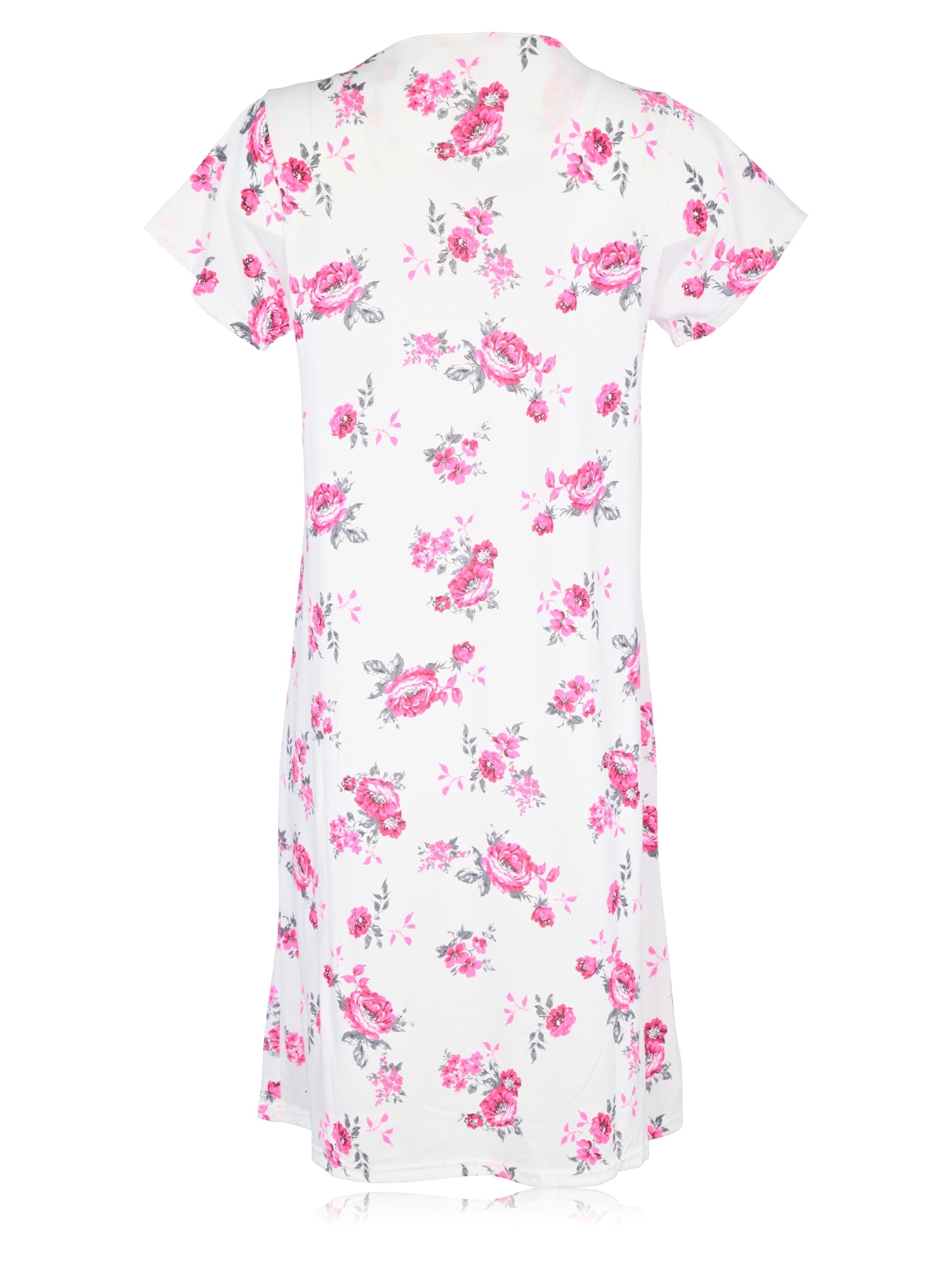 JEFFRICO Womens Nightgowns Sleepwear Soft Pajama Dress Nightshirts Plus Size