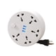 thumbnail image 2 of Regleta de viaje, cable de extensión de 2 m con 3 puertos USB y 5 tomas de corriente, enchufes compactos y amplios, ideal para habitación, trabajo y otros espacios., 2 of 6