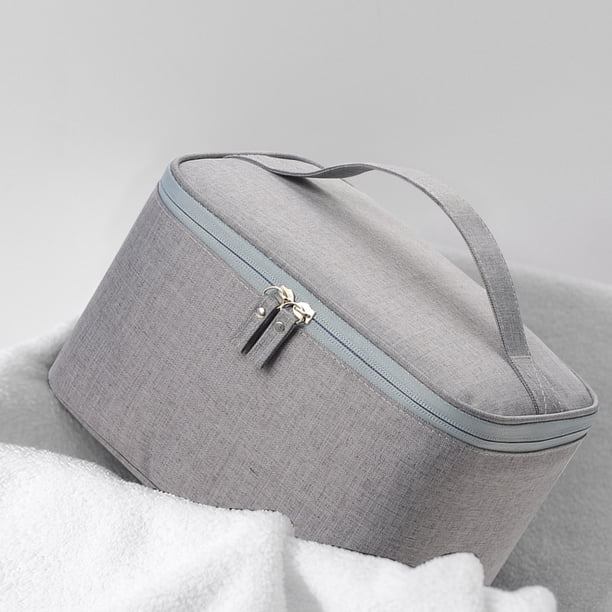 Neceser de viaje colgante | Organizador impermeable para cosméticos y artículos de afeitado con gancho para baño, gimnasio o vacaciones | Almacenamiento portátil para hombres y mujeres, color negro
