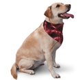 thumbnail image 2 of Naloa Red Line Dog Bandanas 1PC Washable Triangle Dog Scarfs Premium Durable Fabric, for Small Medium Large Dogs and Cats, 2 of 6