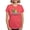 Heather Red, variant on - Alabama Orange Beach T Shirt - Womens Tri-blend T-Shirt