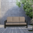 thumbnail image 3 of Covers&All Sofa Seat/Back Cushion Three Seater, Durable Cover Rite Fabric (24”Lx 22”W x 5”Thick), 3 of 8