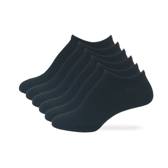 Jefferies Socks Womens Cotton Lightweight Sport Casual Low Cut Liner Socks 6 Pair Pack