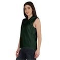 thumbnail image 4 of Inkmeso Womens Sleeveless Drawstring Hoodie Tank Top Plain Jersey Tshirt Top, 4 of 6