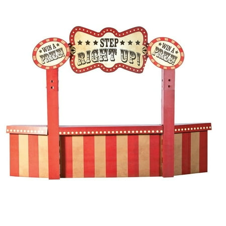 Vintage Circus Attraction Booth Stand Up - Party Decor - 1 Piece