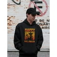 thumbnail image 2 of Happy Halloween Spooky House Hoodie Men -Image by Shutterstock, Male 4X-Large, 2 of 4