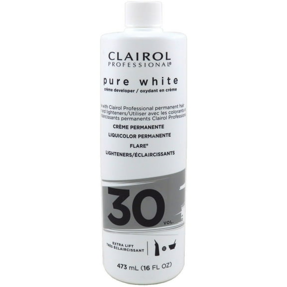 Clairol Professional Pure White Creme Developer, Extra Lift 16 oz