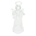 thumbnail image 4 of FRCOLOR 1pc Glass Angel Ornament Mini Angel Figurine Statue Inspirational Gift, 4 of 8