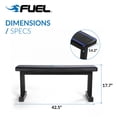 thumbnail image 6 of Fuel Pureformance Flat Weight Bench, 6 of 9