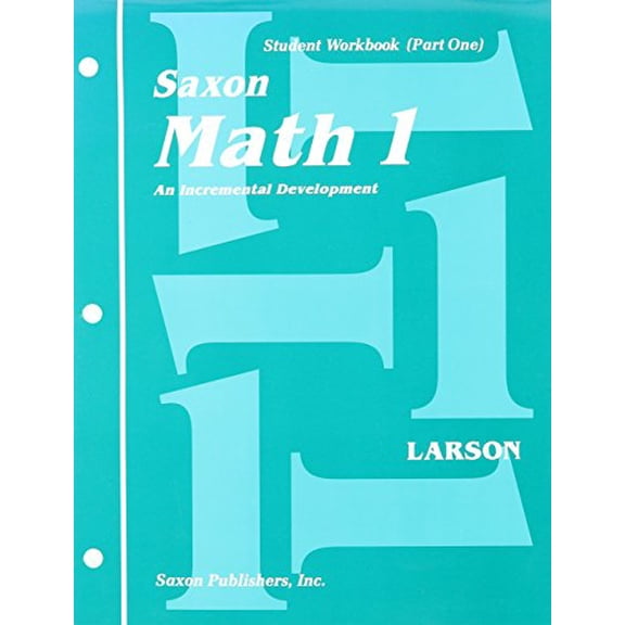 Pre-Owned Saxon Math 1, student workbook part 1 (Paperback) 1565774485 9781565774483