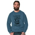 thumbnail image 5 of Ladies Love Beards Funny Popeye Bluto Men's Crewneck Sweatshirt Brisco Brands S, 5 of 6