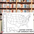 thumbnail image 3 of United States Map - USA Poster, US Educational Map - With 2 Letter State Abbreviation - For All Ages, Kids to Adults - Home, School, Office - Printed on 110lb Card Stock - 12 x 18 Inches - 10 Per Pack, 3 of 5