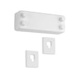 thumbnail image 2 of Washing Line Clothes Drying Rack Hanging Clothes Line Laundry Rack Wall Mounted White, 2 of 8