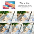 thumbnail image 2 of Balacho Floral Mosaic Boho Patchwork Quilted Faux Wool Area Rug, 4' x 6', Blue, 2 of 8