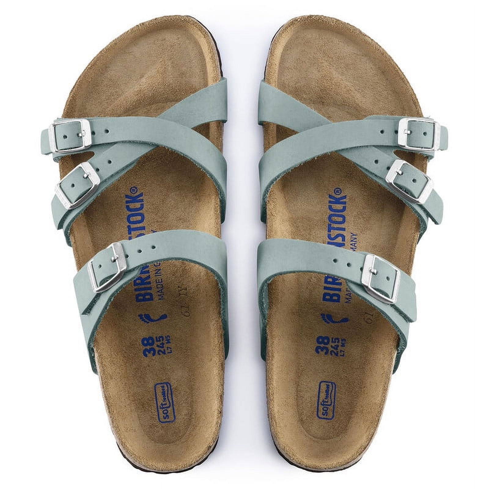 BIRKENSTOCK Franca Nubuck Leather Sandals: Elevate Your Style with Elegant Comfort for Every Step - Multiple Colors and Sizes