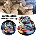 thumbnail image 2 of Solar Car Freshener & Aroma Diffuser, Automatic Rotating Purifier for Dashboard, Refillable Perfume Pad, 2 of 7