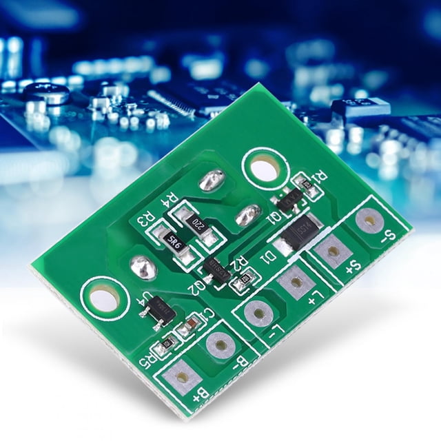 Módulo controlador de lámpara solar, placa de circuito de control con interruptor para batería de litio de 3,7 V