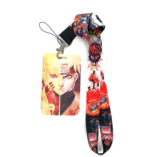 Cartoon Credential Holder Keychains Neck Lanyard For Pass Card Anime Credit Card Holder Keychain Straps Mobile Phone Wholesale Gao Jinjia LED