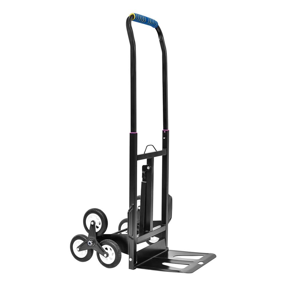 Details about   Foldable Portable Stair Climber Dolly Cart Trolley Climbing Hand Truck 6 Wheel 