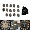 thumbnail image 5 of Witch Runes Symbol Witches Rune Set with Storage Bag for Meditation, 5 of 7
