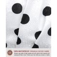 thumbnail image 3 of Gorro de ducha Luvruitaky de lujo, reutilizable, impermeable, para mujer, 3 of 7