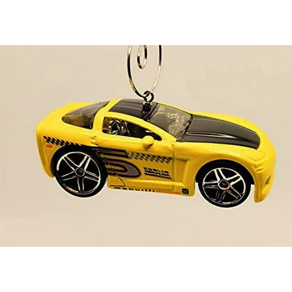 Christmas Ornament for 2005 Chevy Corvette Yellow