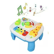 Baby Music Learning Table, Early Educational Activity Center for Toddler Boys and Girls, Activity Table, Ages 6 Months +