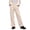 Beige, variant on Stamzod Uniform Pants for Girls Fashion Striped High Waisted Wide Leg Dress Pants Casual formal Straight Leg Trousers with Pockets 15-16Years