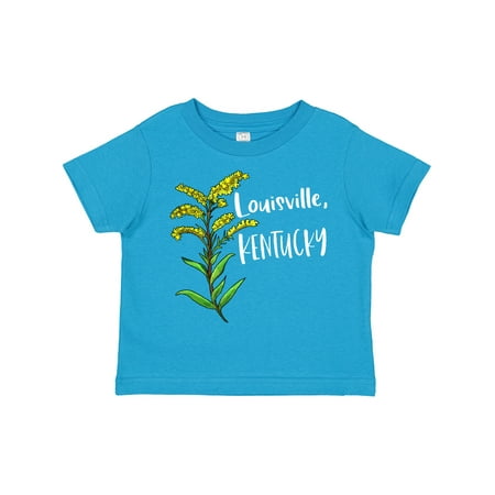 

Inktastic Louisville Kentucky Goldenrod Flower Gift Toddler Boy or Toddler Girl T-Shirt
