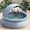 Aqua Grey, variant on 120x30in Montary Inflatable Family Pool for Kids & Adults Backyard Garden Age 3+ Blue