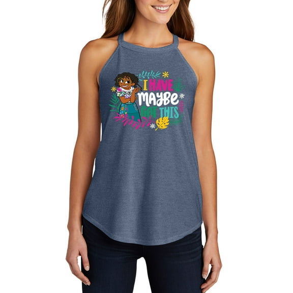 Disney's Encanto - I Have Maybe Got This - Juniors High Neck Tank Top