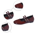 thumbnail image 5 of oqasdz Casual Shoes for Women Slip On Round Toe Ballet Shoes with Bowknot and Low Heel for Ladies Daily Wear Trendy Versatile Summer Outdoor, 5 of 7
