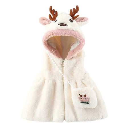 

Kids Toddler Baby Girls Cartoon Vest Jacket Sleeveless Pullover Hoodie Coat Tops Clothes Warm Jacket Kids Girls Winter Coats Large Girls Winter Coat 4t Girl Jacket 7 Jacket Kids Girls Winter Coat Kids
