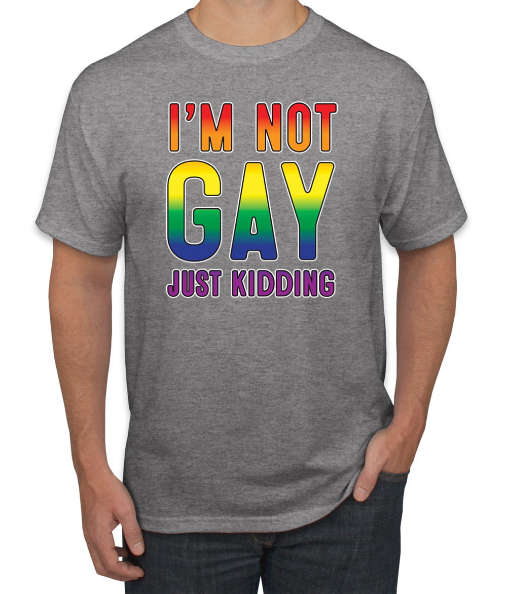 Never Be Silent Gray & Rainbow T-Shirt Gay & Lesbian Pride Clothing & Apparel 