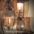 thumbnail image 3 of Ashley Harbour Outdoor Traditional 3-Lights Hanging Ceiling Lights, Gold, 3 of 4