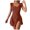 Red, variant on BOBOGOJP Women's Plus Size Bathing Suit One Piece Swim Dress Tummy Control Swimsuits Ruffle V Neck Swimwear Blue for Size L