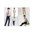 thumbnail image 3 of Boys Flat Front School Uniform Pants(Big Boys), 3 of 5