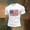 White, variant on 4th of July Men's Casual Tee American Flag Patriotic Print Crew Neck Short Sleeve Summer Top for Daily Wear