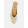 thumbnail image 4 of Eras Bow Slip-On Flat Mules, 4 of 10