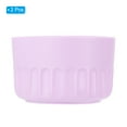 thumbnail image 3 of Uxcell Protective Silicone Boot Cover Silicone Cup Boot Anti-Slip Bottle Bottom Sleeve Purple 2 Pack, 3 of 5