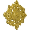 thumbnail image 3 of 22 1/2"W x 30 3/8"H x 1 1/2"P Katheryn Ceiling Medallion, Hand-Painted Rich Gold, 3 of 6
