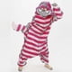 thumbnail image 1 of Adult Cheshire Cat Cartoon One Piece Pajamas Men"s And Women"s Home Wear Role Play Costumes, 1 of 5